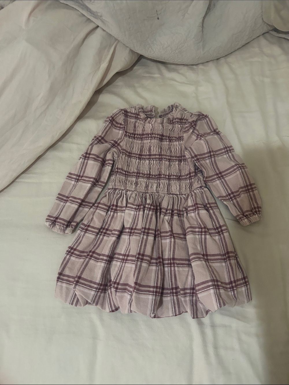 Cotton On pink and burgundy Long-Sleeve Dress